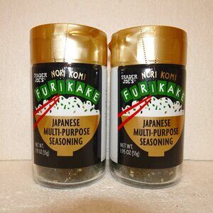 Trader Joe’s Nori Komi Furikake Japanese Multi-Purpose Seasoning (2 Bottles)